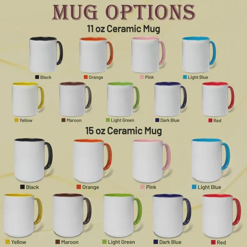All I Need Is Coffee and Cats Mug – Cat Lover Coffee Cup – Funny Cat Mom Gift – 11oz 15oz Ringer Mug |Mug 142